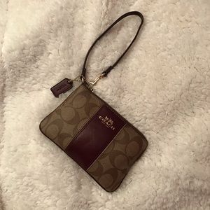 COACH wristlet